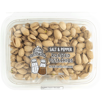 Farm Boy™ Salt & Pepper Roasted In-Shell Pistachios (200 g)