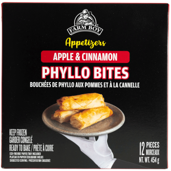 Farm Boy™ Apple & Cinnamon Phyllo Bites Frozen Appetizer (454 g)