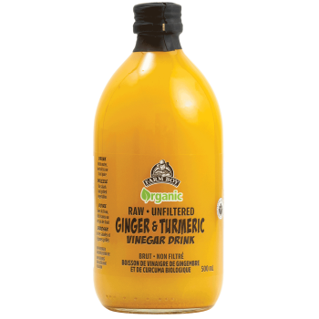 Farm Boy™ Organic Ginger Turmeric Vinegar Drink (500 ml)
