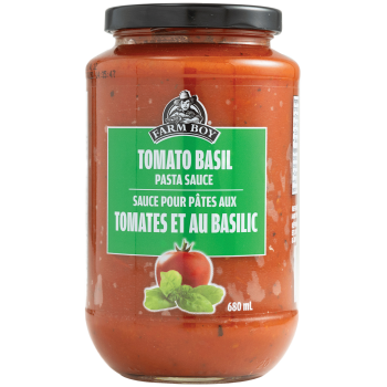 Farm Boy™ Tomato Basil Pasta Sauce (680 ml)