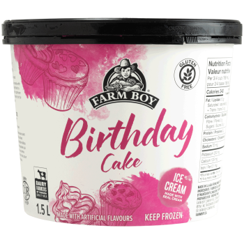 Farm Boy™ Birthday Cake Ice Cream (1.5 L)