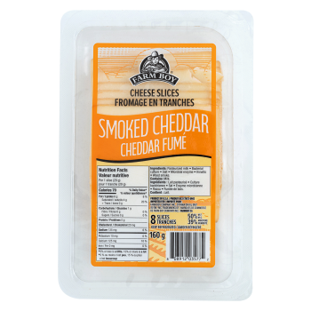 Farm Boy™ Smoked Cheddar Cheese Slices (160 g)