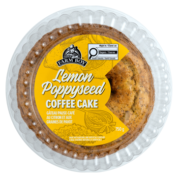 Farm Boy™ Lemon Poppyseed Coffee Cake (750 g)