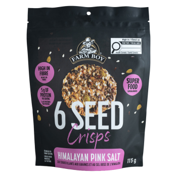Farm Boy™ Himalayan Pink Salt 6 Seed Crisps (115 g)