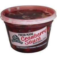 Farm Boy™ Cranberry Sauce with Ginger (450 ml)