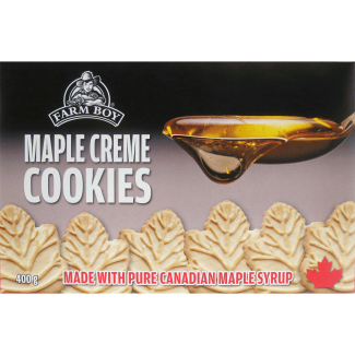 Farm Boy™ Maple Crème Sandwich Cookies (400 g)