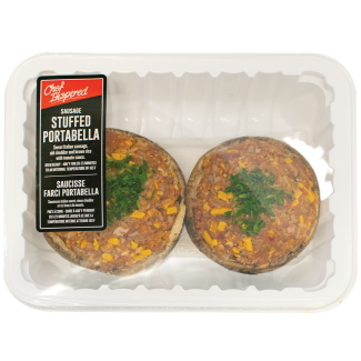 Stuffed Portobello Mushrooms (2 per package)