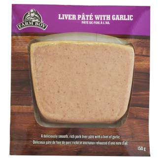Farm Boy™ Liver with Garlic Meat Pâté (150 g)
