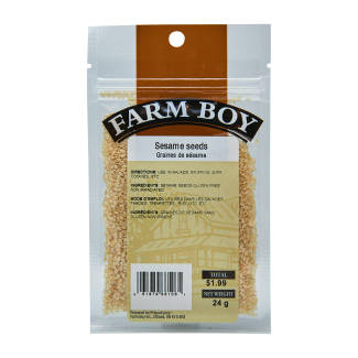 Farm Boy™ White Sesame Seeds (24 g)
