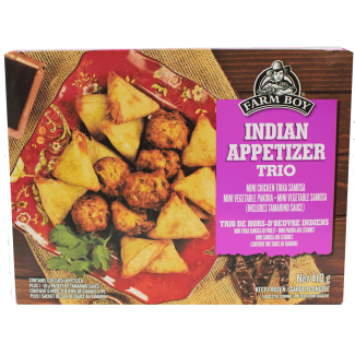 Farm Boy™ Indian Trio Frozen Appetizer (410 g)