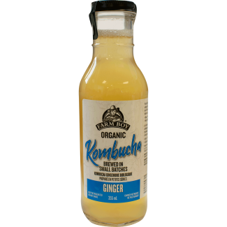 Farm Boy™ Organic Ginger Kombucha (355 ml)