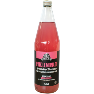 Farm Boy™ Pink Lemonade Sparkling Beverage (750 ml)