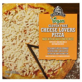 Farm Boy™ Vegan Gluten-Free Cheese Lovers Frozen Pizza (330 g)