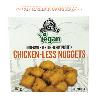 Farm Boy™ Vegan Chicken-Less Nuggets Textured Soy Protein (350 g)