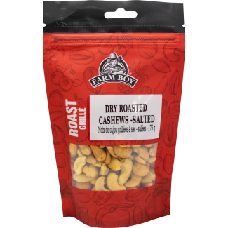 Farm Boy™ Salted Dry Roasted Cashews (175 g)