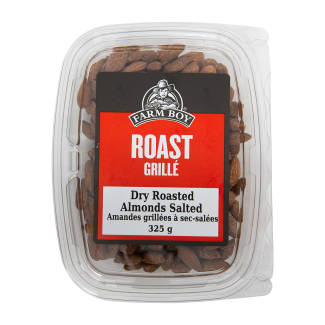 Farm Boy™ Salted Dry Roasted Almonds (325 g)