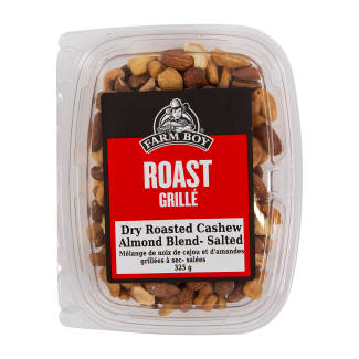 Farm Boy™ Salted Cashew Almond Roasted Mixed Nuts (325 g)