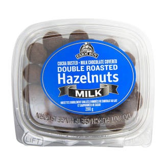 Farm Boy™ Milk Chocolate Covered Double Roasted Hazelnuts (200 g)