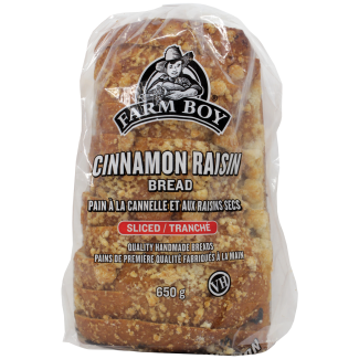 Farm Boy™ Sliced Cinnamon Raisin Bread (650 g)