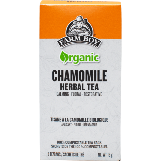 Farm Boy™ Organic Chamomile Herbal Tea (15 ct)