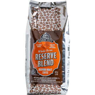 Farm Boy™ Medium Roast Reserve Blend Whole Bean Coffee (907 g)
