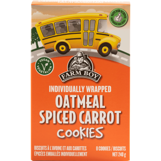 Farm Boy™ Oatmeal Spiced Carrot Individually Wrapped Cookies (240 g)