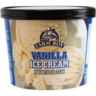 Farm Boy™ Vanilla Ice Cream (1.5 L)