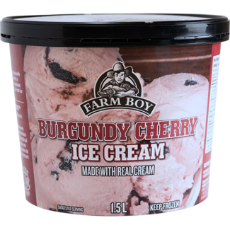 Farm Boy™ Burgundy Cherry Ice Cream (1.5 L)