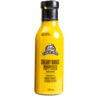 Farm Boy™ Creamy Mango Poppyseed Dressing (350 ml)