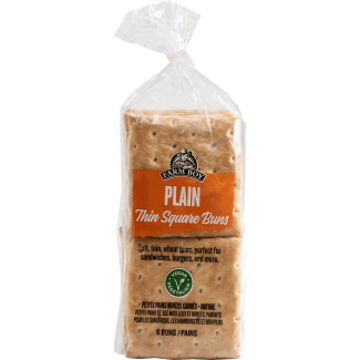 Farm Boy™ Plain Square Thin Buns (450 g)