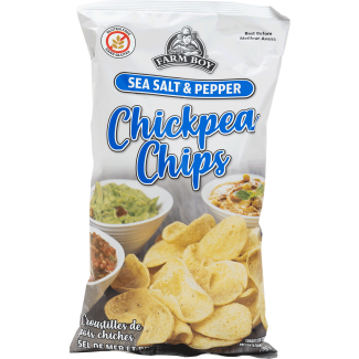 Farm Boy™ Salt & Pepper Chickpea Chips (120 g)