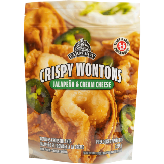 Farm Boy™ Jalapeño & Cream Cheese Crispy Wontons (320 g)