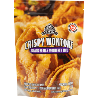 Farm Boy™ Black Bean & Monterey Jack Crispy Wontons (320 g)