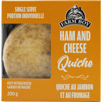 Farm Boy™ Ham & Cheese Quiche (200 g)