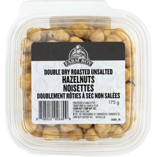 Farm Boy™ Unsalted Double Dry Roasted Hazelnuts (175 g)