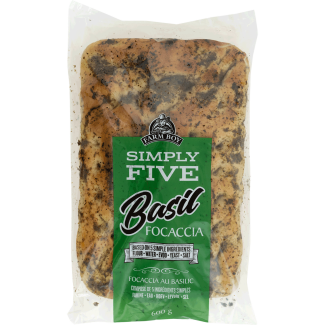 Farm Boy™ Simply Five Basil Focaccia (600 g)
