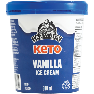 Farm Boy™ Keto Vanilla Ice Cream (500 ml)