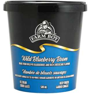 Farm Boy™ Wild Blueberry Boom Ice Cream (500 ml)