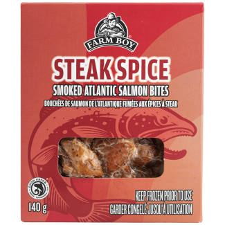 Farm Boy™ Steak Spice Smoked Atlantic Salmon Bites (140 g)