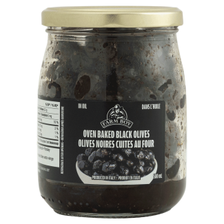 Farm Boy™ Oven-Baked Black Olives (580 ml)