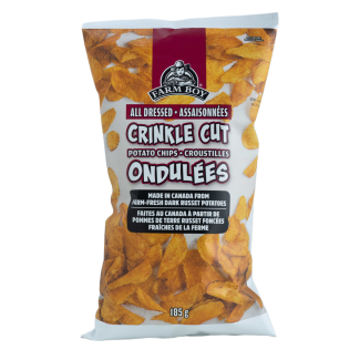 Farm Boy™ All Dressed Crinkle Cut Potato Chips (185 g)