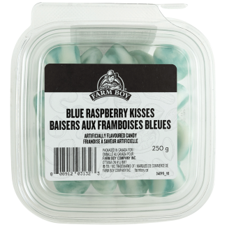 Farm Boy™ Blue Raspberry Kisses Soft Candy (250 g)