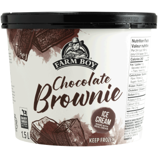 Farm Boy™ Chocolate Brownie Ice Cream (1.5 L)