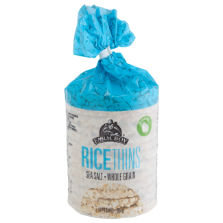 Farm Boy™ Sea Salt Whole Grain Rice Thins (95 g)
