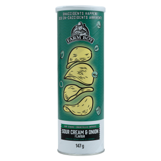 Farm Boy™ Sour Cream & Onion Flavour Chip Stacks (147 g)