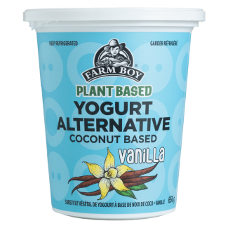 Farm Boy™ Plant Based Vanilla Coconut Based Yogurt Alternative (650 g)