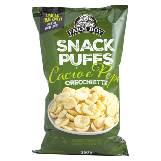 Farm Boy™ Cacio e Pepe Orecchiette Snack Puffs (250 g)