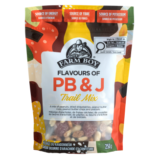 Farm Boy™ Flavours Of PB & J Trail Mix (250 g)