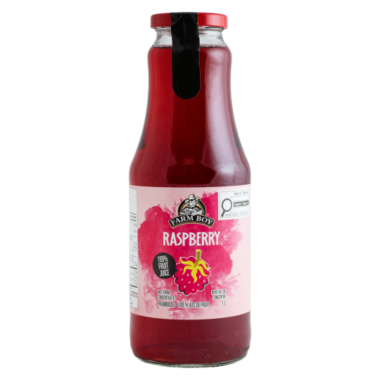 Farm Boy™ Raspberry 100% Fruit Juice (1 L)