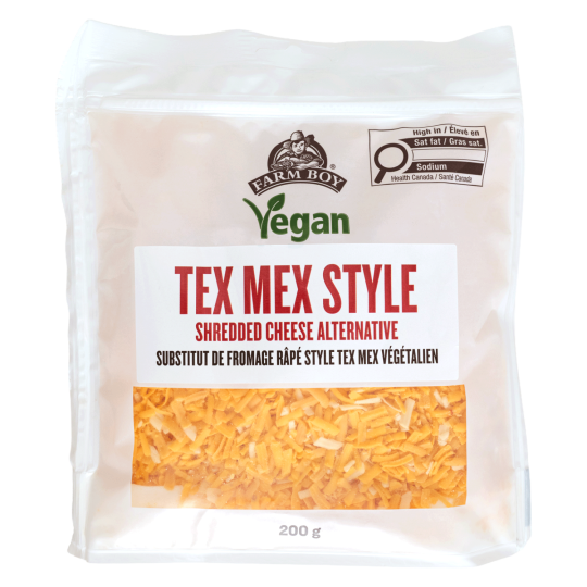 Farm Boy™ Vegan Tex-Mex Style Shredded Cheese Alternative (200 g)